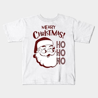 Merry Christmas Ho Ho Ho | Christmas Kids T-Shirt